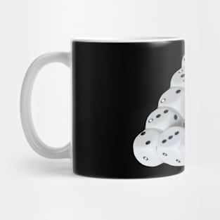 Optical illusion Dice Mug